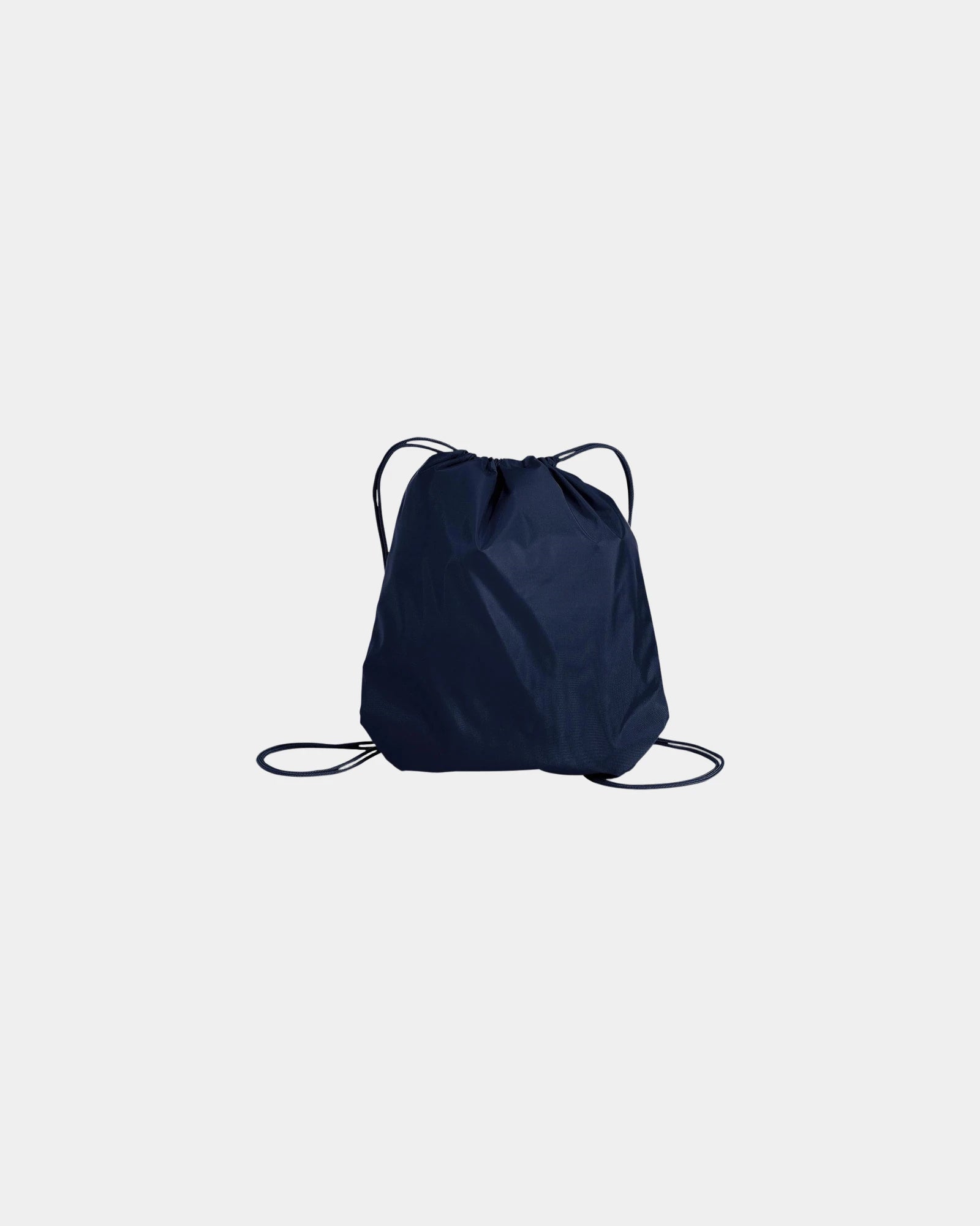 Custom nylon Port Authority cinch pack backpack - Navy